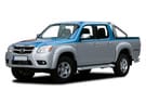 Ворсовые коврики на Mazda BT-50 I 2006 - 2012 в Томске