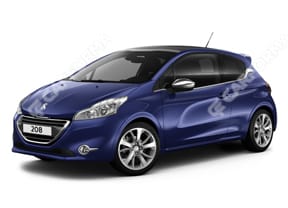 Коврики на Peugeot 208 2012 - 2019