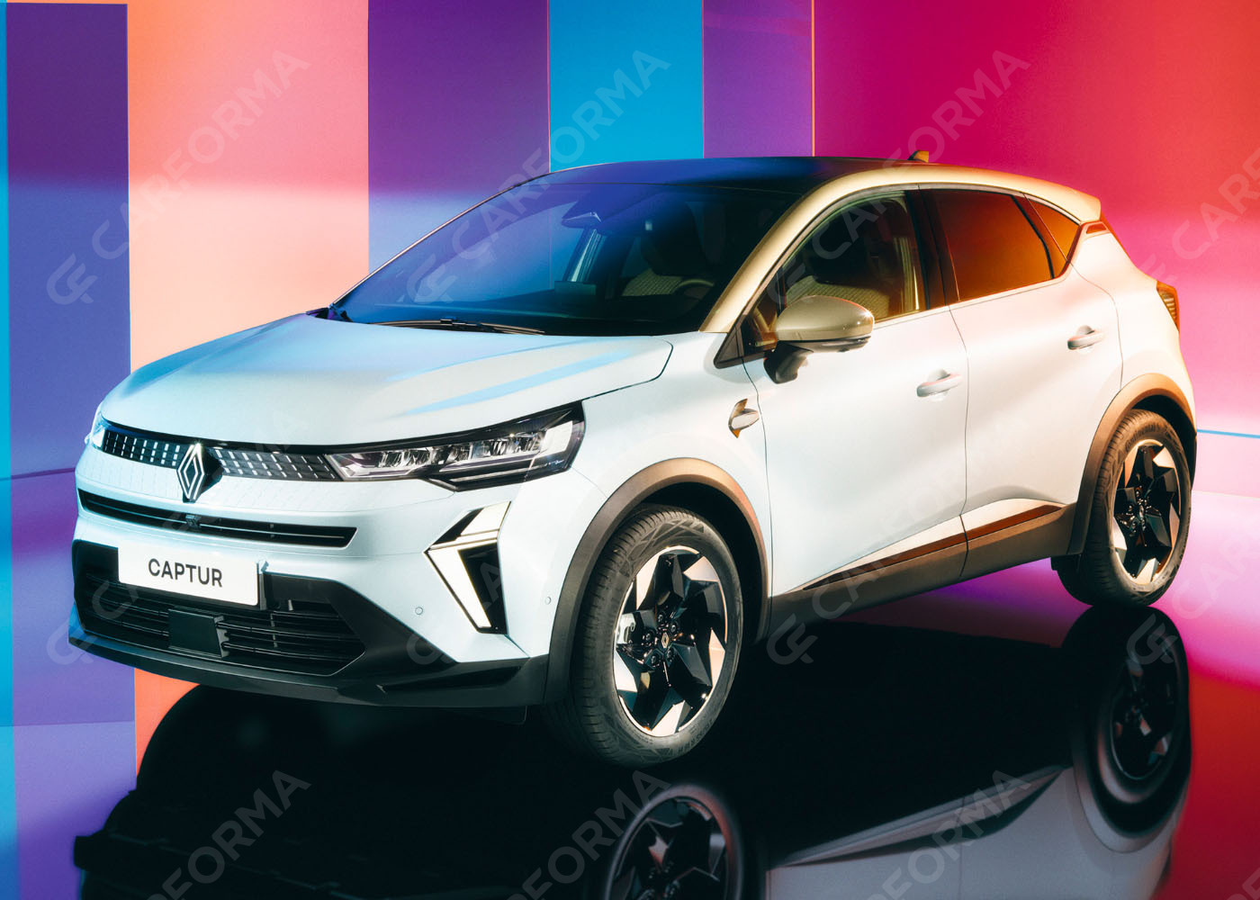 Ворсовые коврики на Renault Captur II 2019&nbsp;-&nbsp;2026