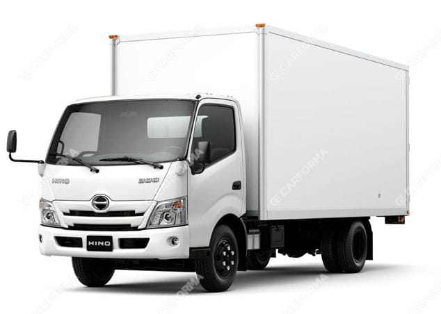 Коврики на Hino 300 II широкая кабина 2011 - 2024