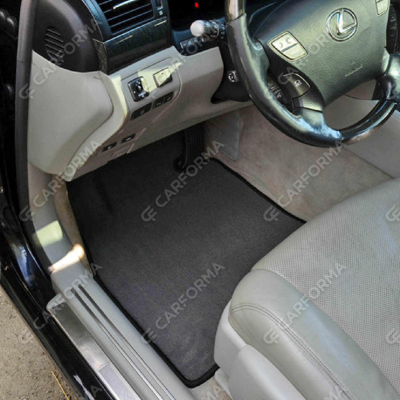 Ворсовые коврики на Lexus LS IV 2006&nbsp;-&nbsp;2017 в Томске