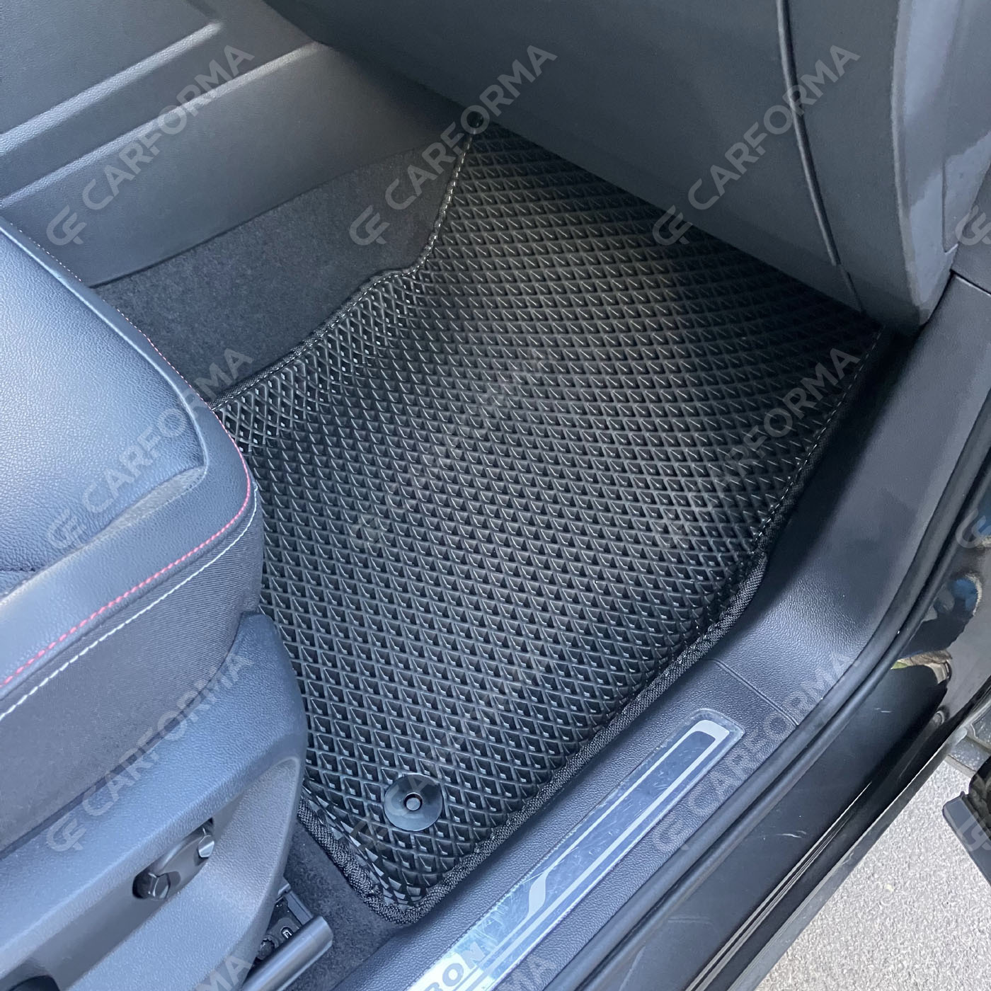 Водительские ворсовые коврики Volkswagen Tayron 2018&nbsp;-&nbsp;2026 в Томске