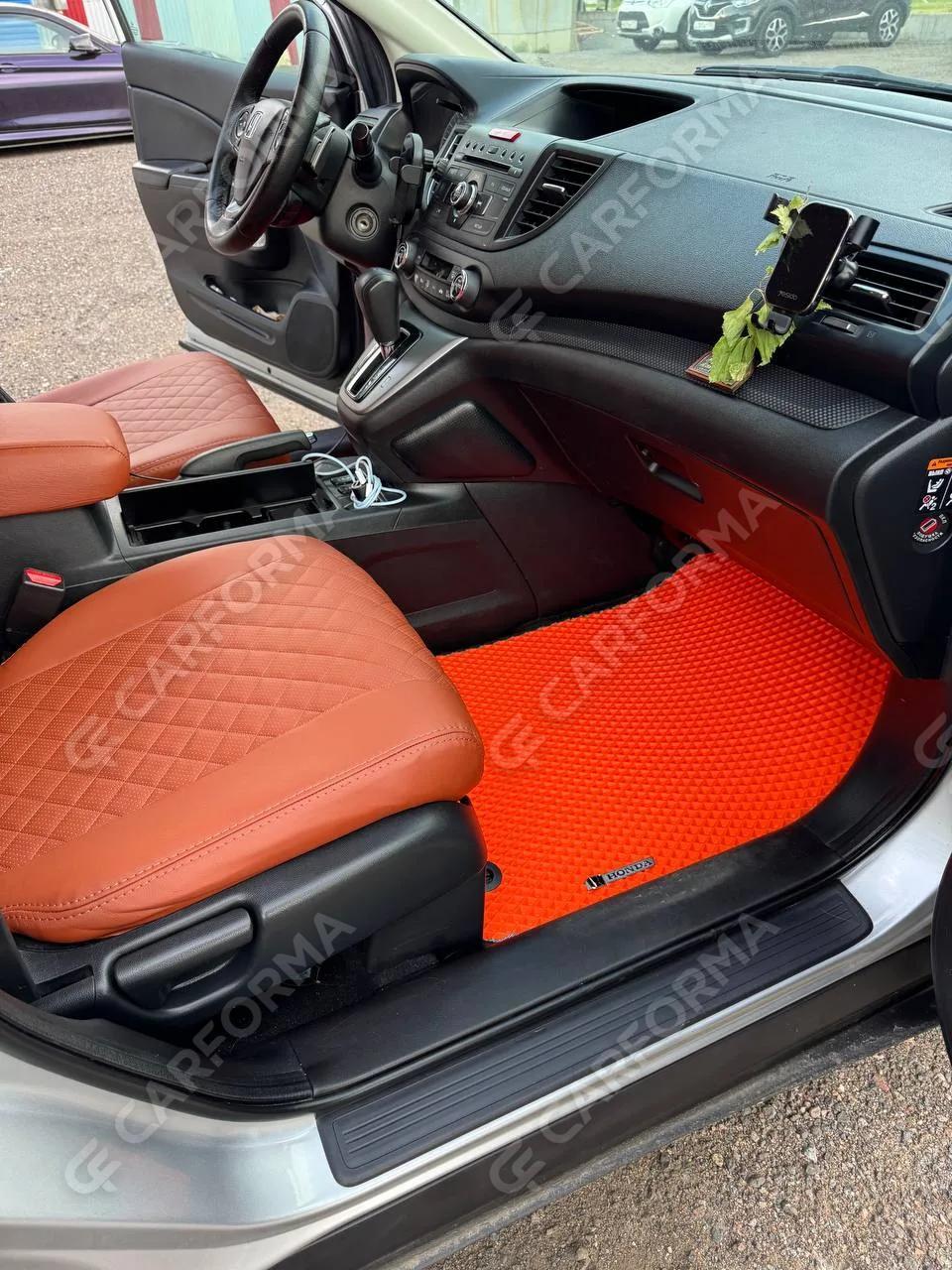 Ворсовые коврики на Honda CR-V IV 2012&nbsp;-&nbsp;2018 в Томске