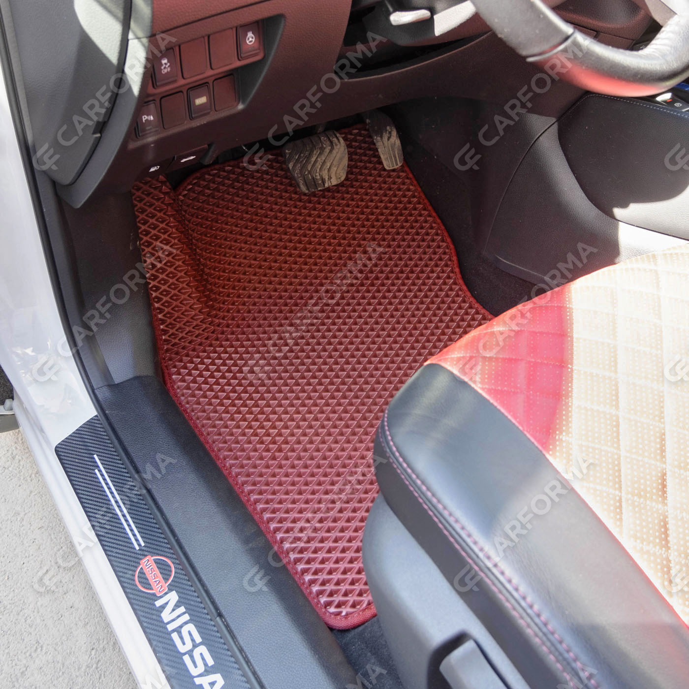 Водительские eva коврики Nissan Qashqai (J11) (Европа) 2013&nbsp;-&nbsp;2021 в Томске