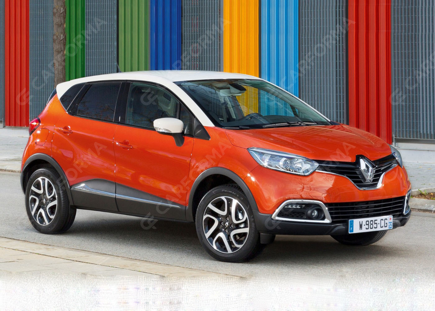 Ворсовые коврики на Renault Captur I 2012&nbsp;-&nbsp;2019
