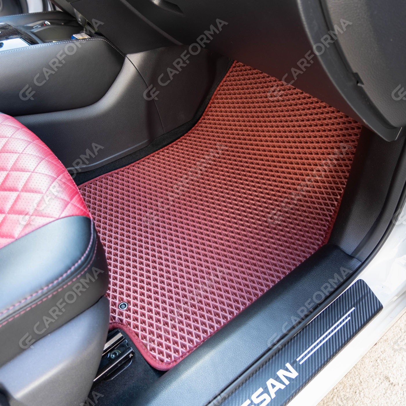 Водительские eva коврики Nissan Qashqai (J11) (Россия и Китай) 2015&nbsp;-&nbsp;2024 в Томске