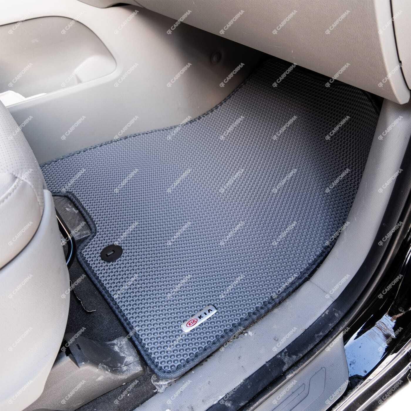 Коврики на KIA Carnival III 7 мест 2014 - 2021 в Томске Коврики на KIA Carnival III 7 мест 2014 - 2021 в Томске