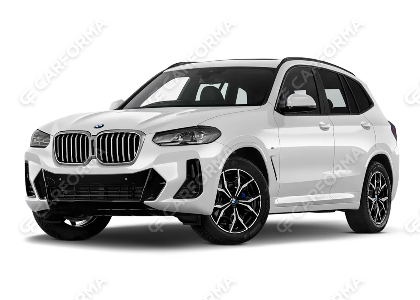 Ворсовые коврики на BMW X3 (G01) 2017&nbsp;-&nbsp;2024