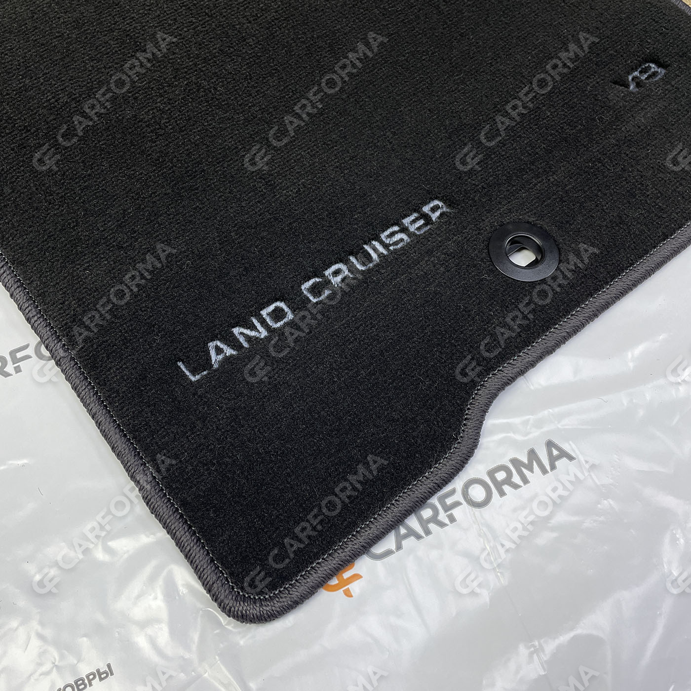 Ворсовые коврики на Toyota Land Cruiser 200 2007&nbsp;-&nbsp;2021 в Томске