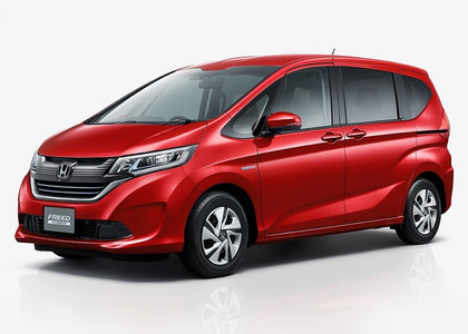 Ворсовые коврики на Honda Freed II 2016 - 2024 в Томске