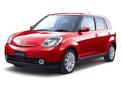 Ворсовые коврики на Mazda Verisa 2004 - 2015 в Томске