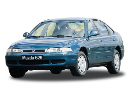 Ворсовые коврики на Mazda 626 1991 - 1997 в Томске