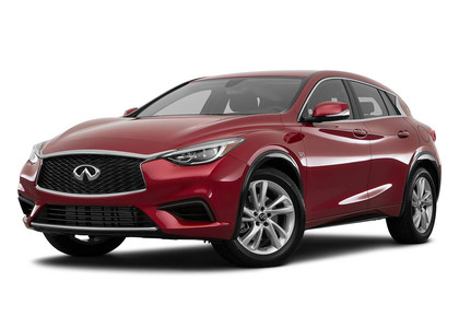 Ворсовые коврики на Infiniti QX30 2015 - 2019 в Томске