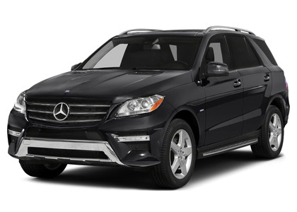 Ворсовые коврики на Mercedes ML (W166) 2011 - 2015 в Томске