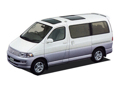 EVA коврики на Toyota Hiace Regius (xH10) 1997 - 2002 в Томске