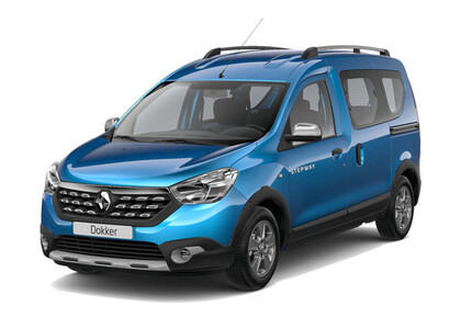 Ворсовые коврики на Renault Dokker Stepway 2018 - 2025 в Томске