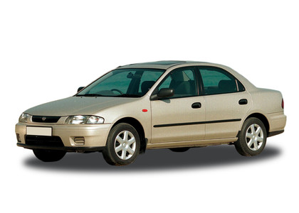 Ворсовые коврики на Mazda 323 1994 - 2000 в Томске