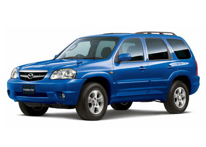 Ворсовые коврики на Mazda Tribute 2000 - 2007 в Томске