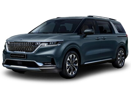 Коврики на KIA Carnival IV 7 мест с оттоманками 2020 - 2025 в Томске