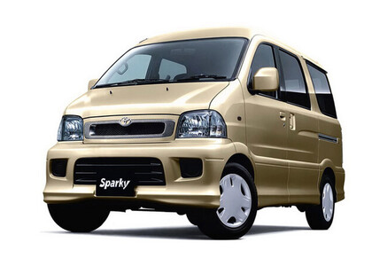EVA коврики на Toyota Sparky 2000 - 2003 в Томске