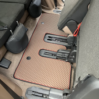 Ворсовые коврики на KIA EV9 2023 - 2025 в Томске