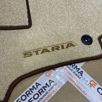 Коврики на Hyundai Staria 7 мест 2021 - 2025 в Томске