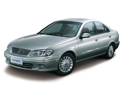 Ворсовые коврики на Nissan Sunny (N16) 2000 - 2005 в Томске