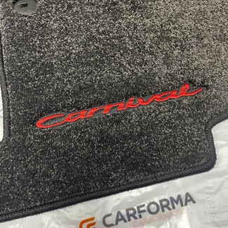 Коврики на KIA Carnival III 7 мест 2014 - 2021 в Томске Коврики на KIA Carnival III 7 мест 2014 - 2021 в Томске