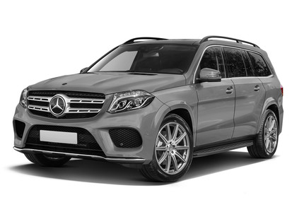 Ворсовые коврики на Mercedes GLS (X166) 2015 - 2019 в Томске