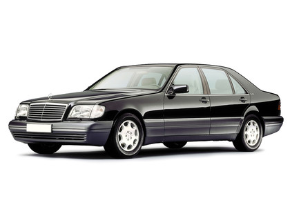 Ворсовые коврики на Mercedes S (W140) 1991 - 1998 в Томске