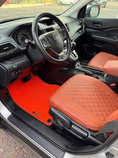 Ворсовые коврики на Honda CR-V IV 2012 - 2018 в Томске Ворсовые коврики на Honda CR-V IV 2012 - 2018 в Томске