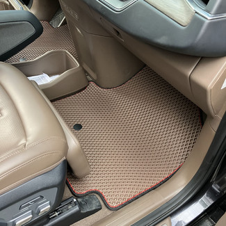 Ворсовые коврики на KIA EV9 2023 - 2025 в Томске