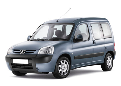 Ворсовые коврики на Peugeot Partner I 1996 - 2012 в Томске